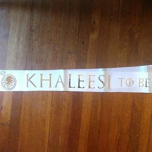 Kahleesi Bachelorette Sash!